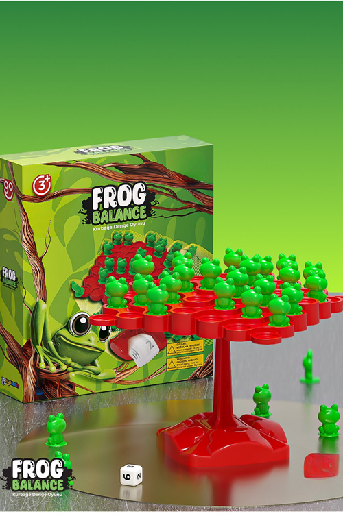 Jump Balance™ Kurbağa Denge Ebeveyn Çocuk Etkileşim Oyunu