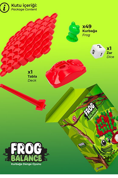 Jump Balance™ Kurbağa Denge Ebeveyn Çocuk Etkileşim Oyunu