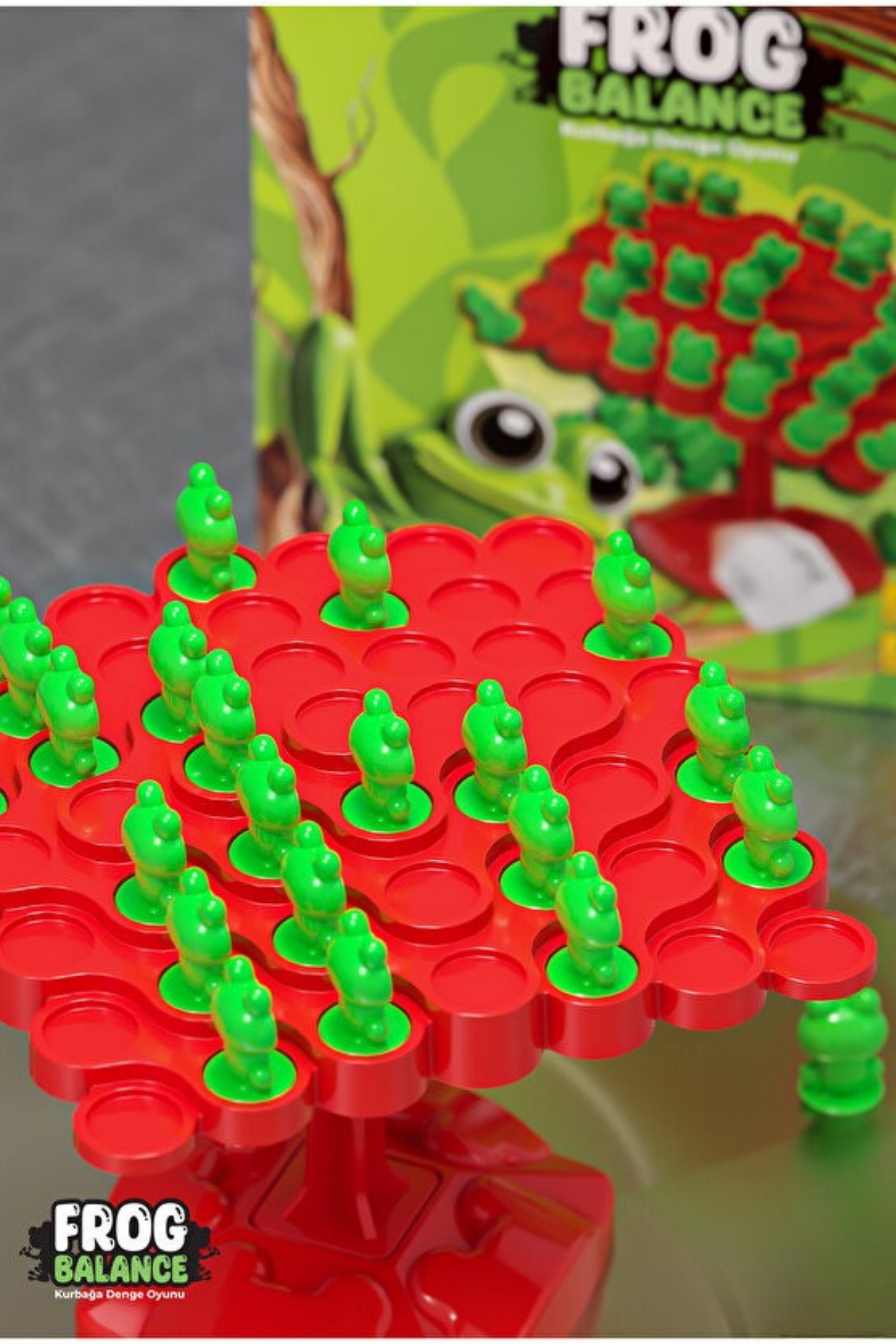 Jump Balance™ Kurbağa Denge Ebeveyn Çocuk Etkileşim Oyunu